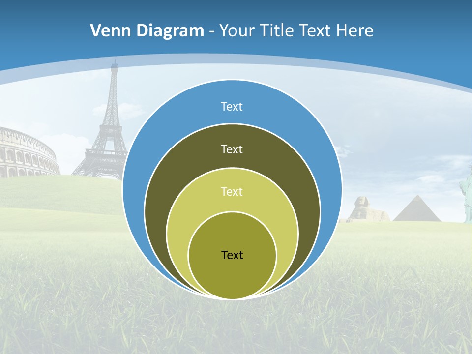 Clouds Town Artistic PowerPoint Template
