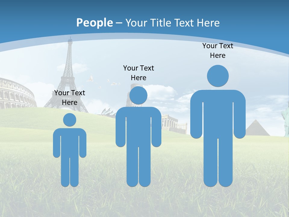 Clouds Town Artistic PowerPoint Template