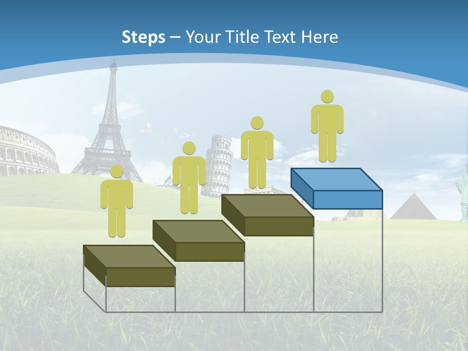 Clouds Town Artistic PowerPoint Template