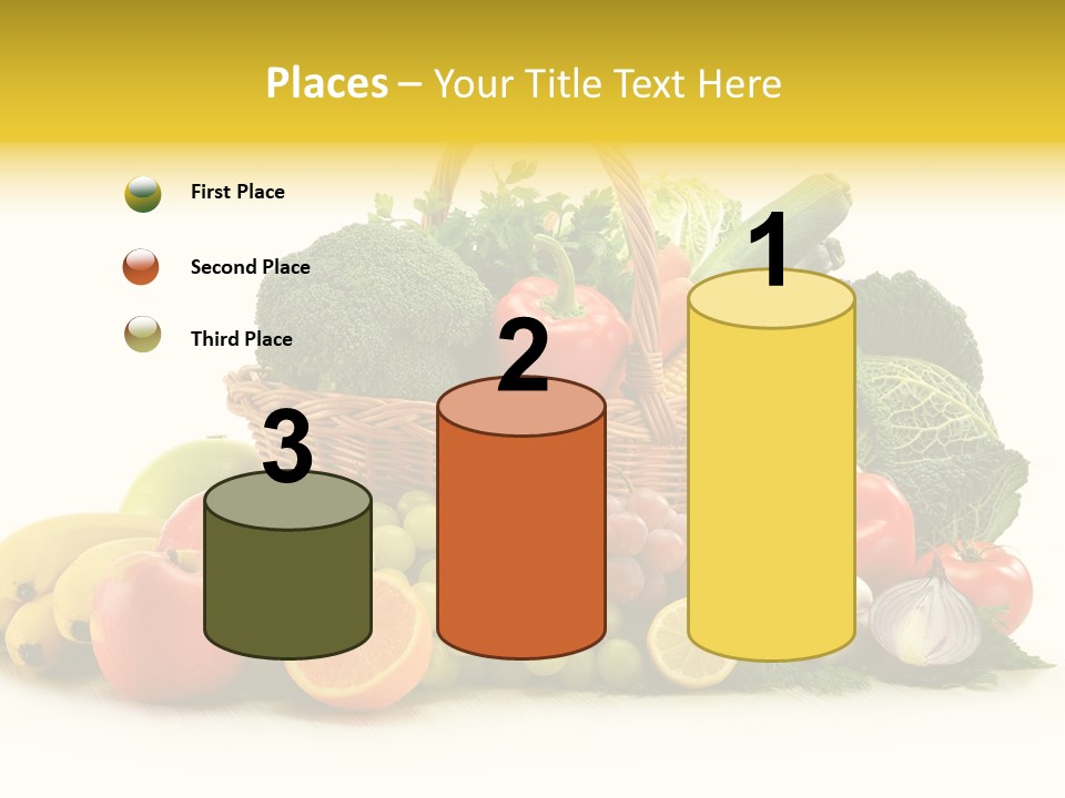 Apple Basket Parsley PowerPoint Template