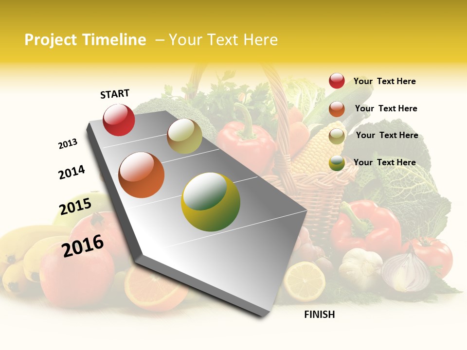 Apple Basket Parsley PowerPoint Template