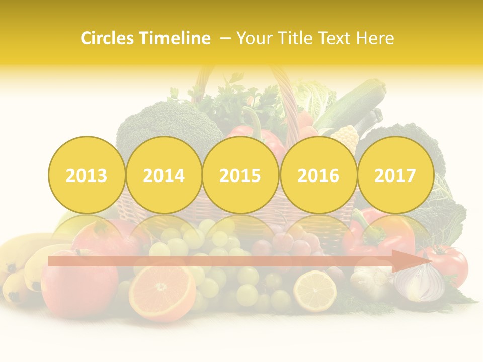 Apple Basket Parsley PowerPoint Template