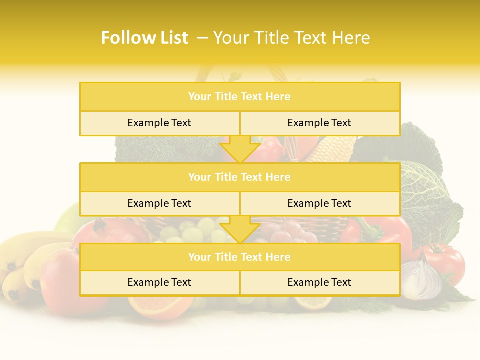 Apple Basket Parsley PowerPoint Template