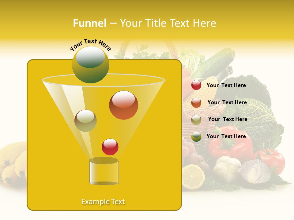 Apple Basket Parsley PowerPoint Template