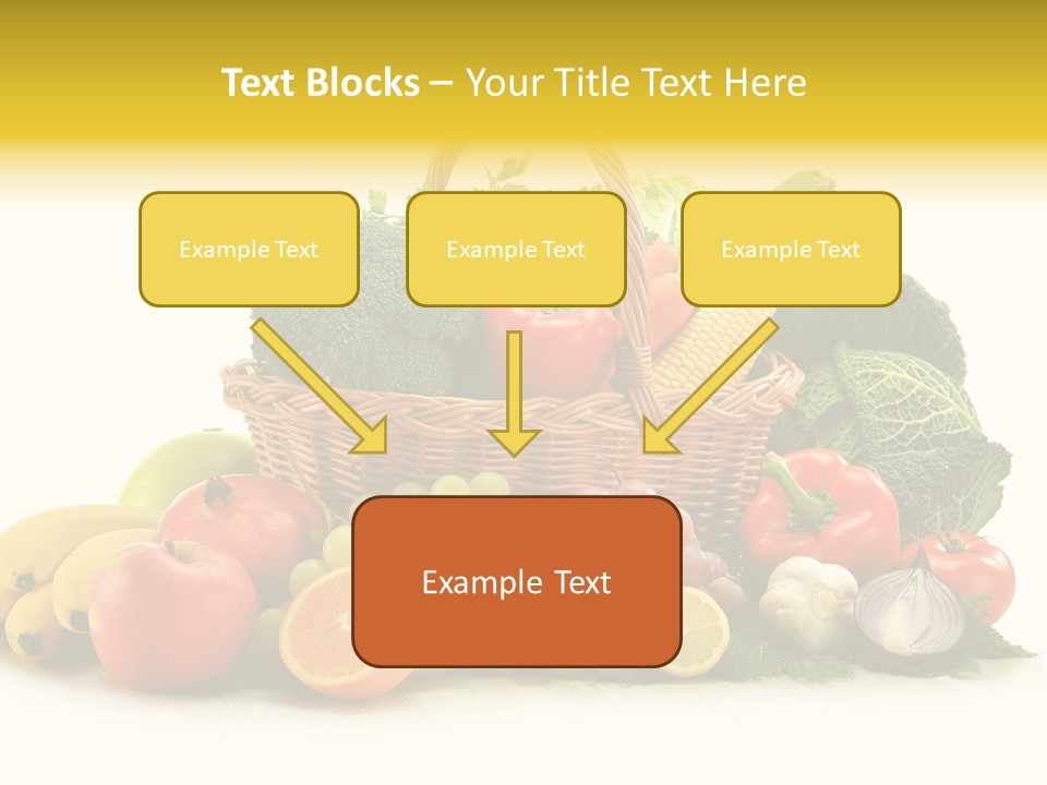 Apple Basket Parsley PowerPoint Template