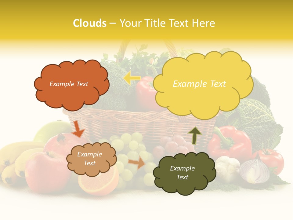 Apple Basket Parsley PowerPoint Template