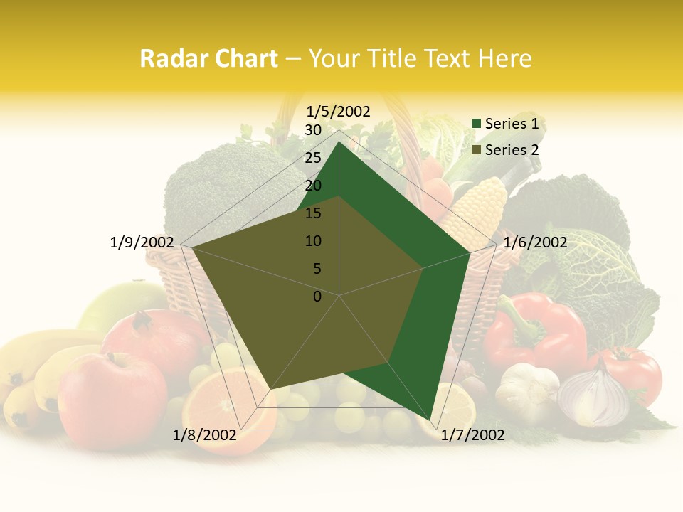 Apple Basket Parsley PowerPoint Template