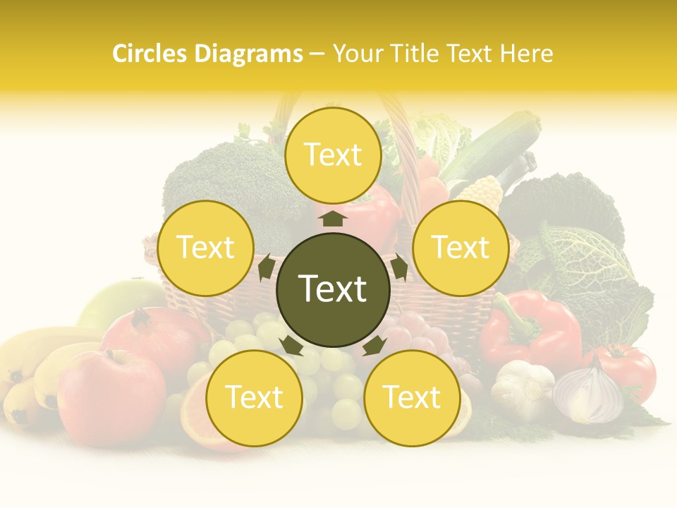 Apple Basket Parsley PowerPoint Template