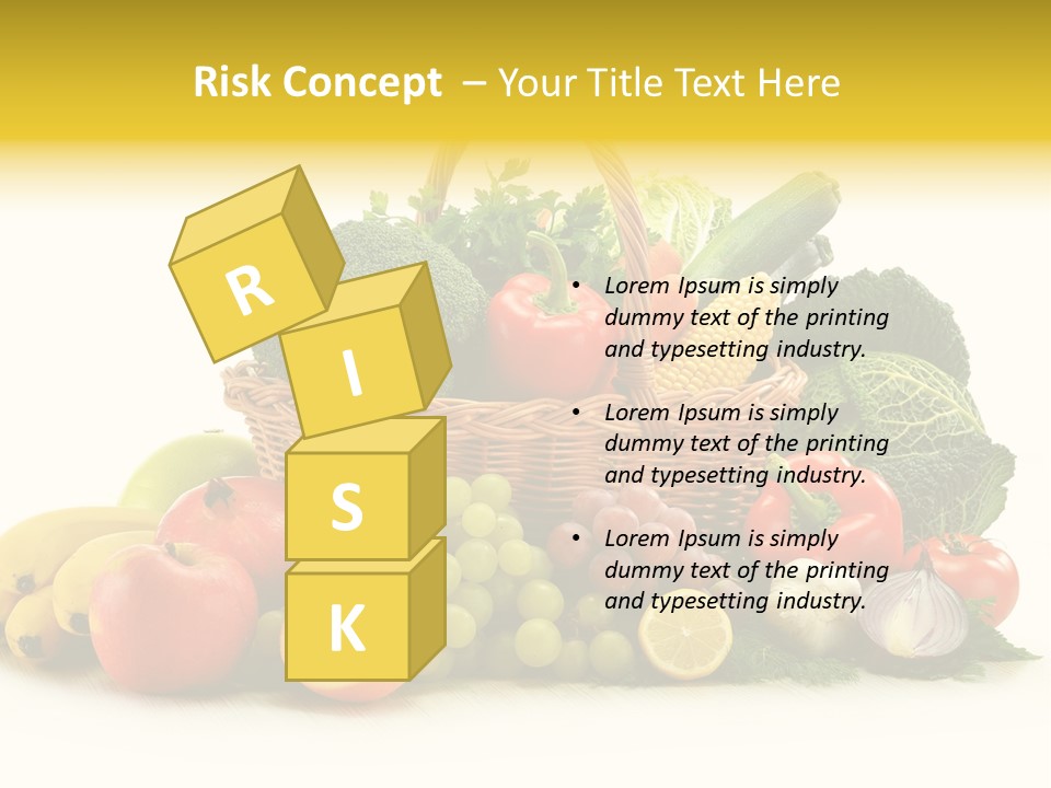 Apple Basket Parsley PowerPoint Template