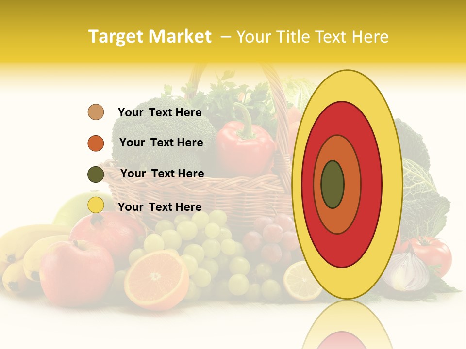 Apple Basket Parsley PowerPoint Template