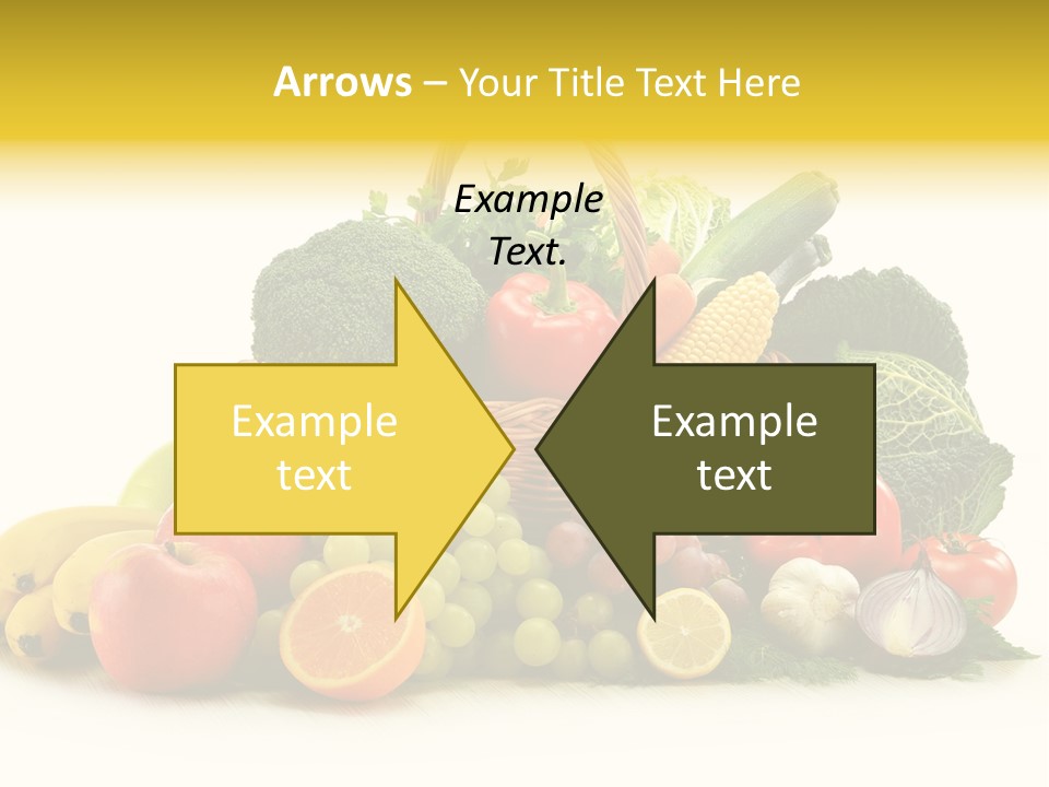 Apple Basket Parsley PowerPoint Template