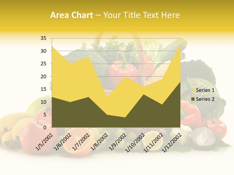 Apple Basket Parsley PowerPoint Template