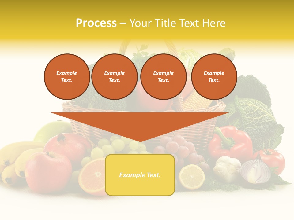 Apple Basket Parsley PowerPoint Template