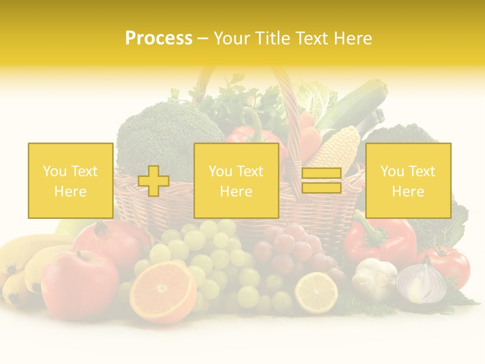 Apple Basket Parsley PowerPoint Template