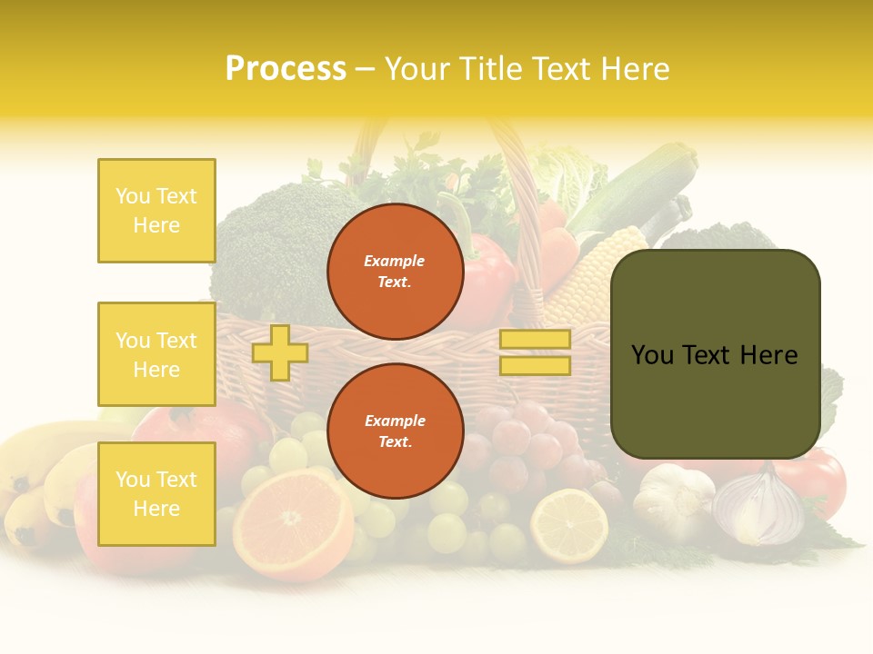 Apple Basket Parsley PowerPoint Template