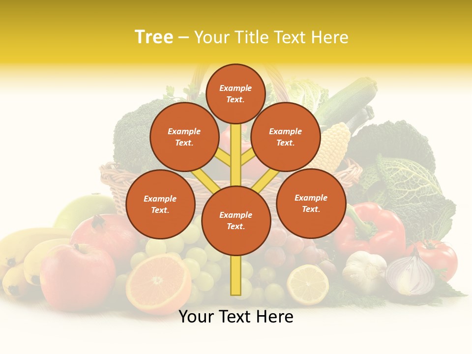 Apple Basket Parsley PowerPoint Template