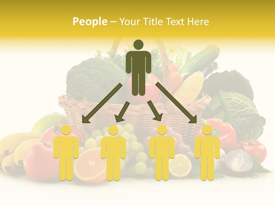 Apple Basket Parsley PowerPoint Template