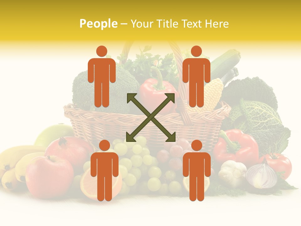 Apple Basket Parsley PowerPoint Template