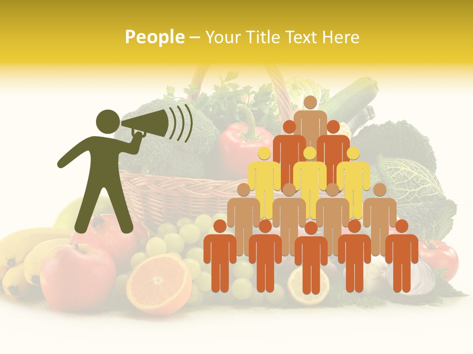 Apple Basket Parsley PowerPoint Template