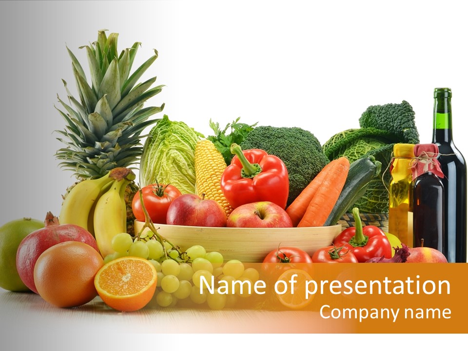 Parsley Pine Plant PowerPoint Template