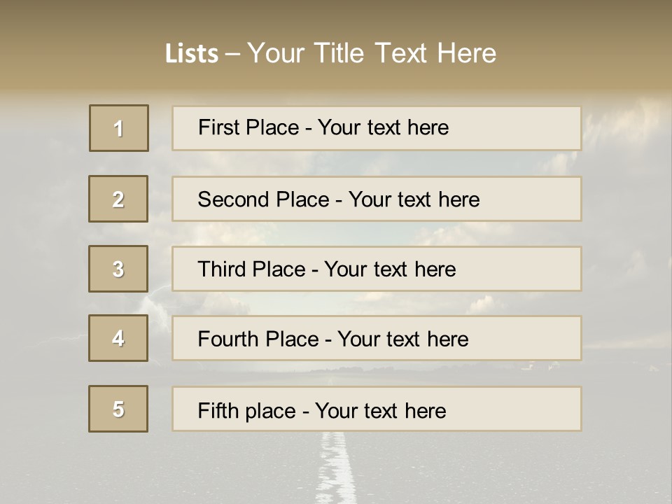 Landscape Scene Motion PowerPoint Template