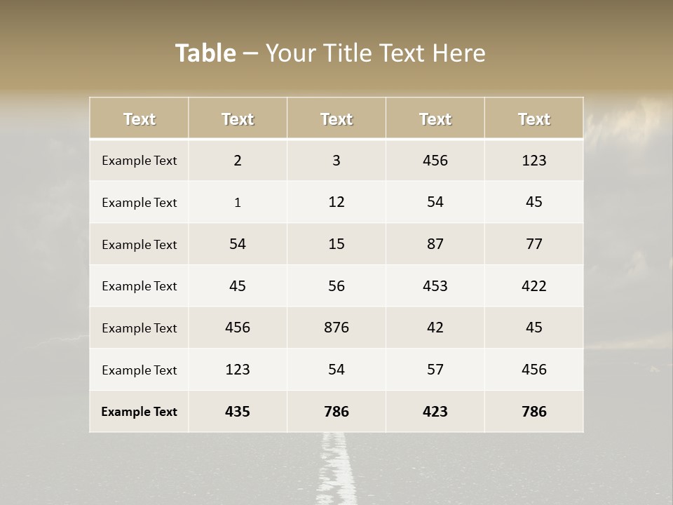 Landscape Scene Motion PowerPoint Template