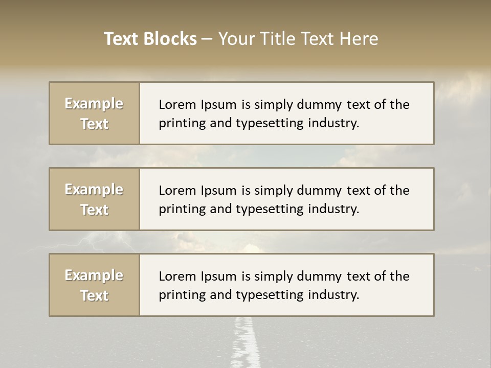 Landscape Scene Motion PowerPoint Template