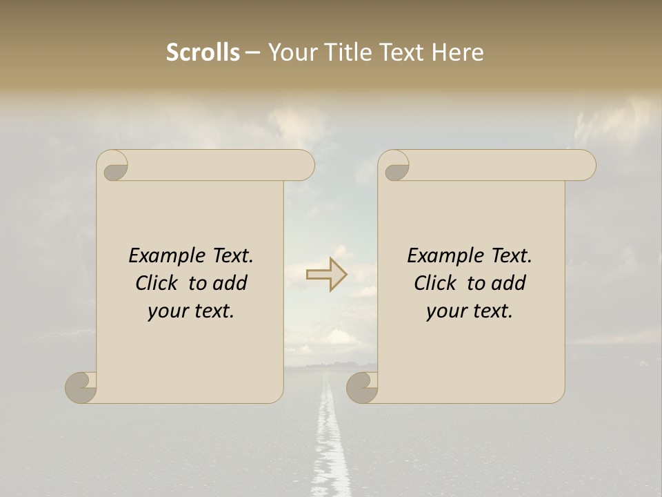 Landscape Scene Motion PowerPoint Template