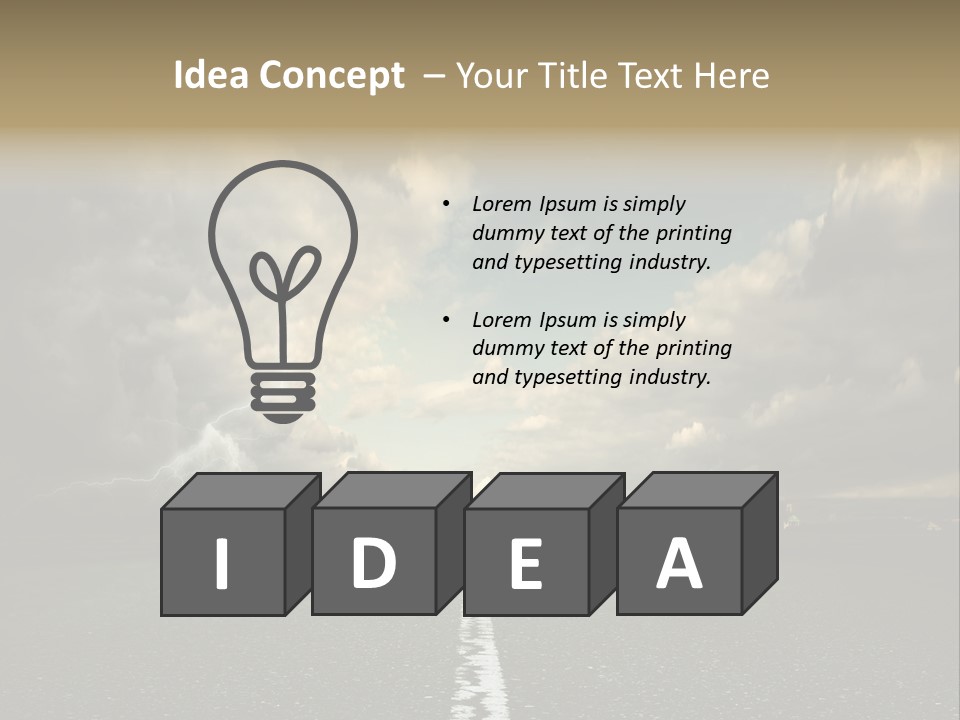 Landscape Scene Motion PowerPoint Template