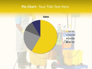 Casual Worker Cart PowerPoint Template