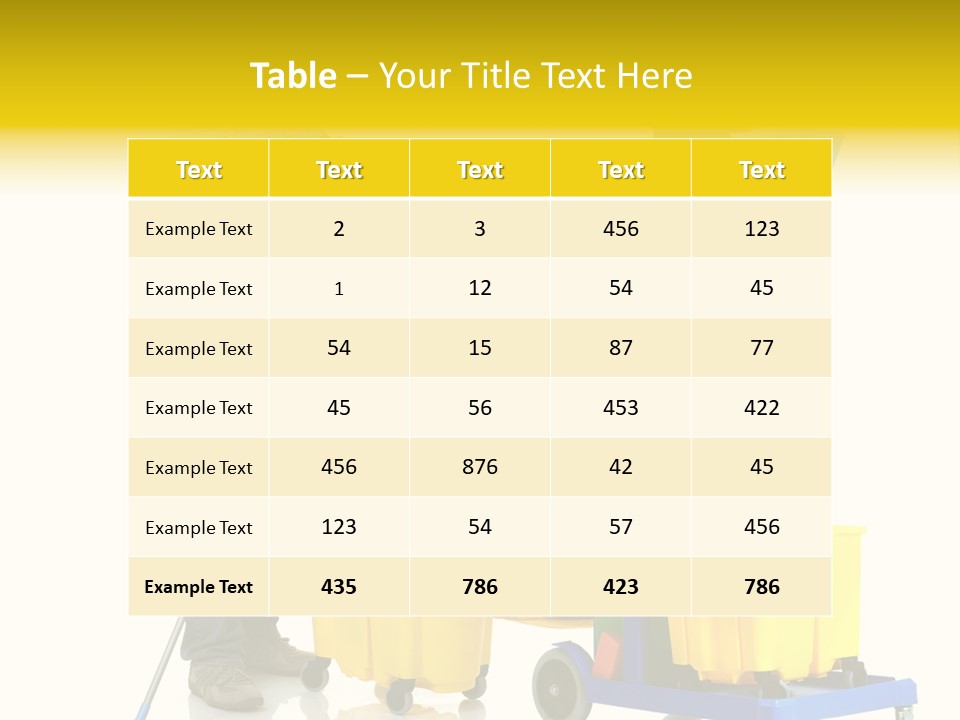 Casual Worker Cart PowerPoint Template