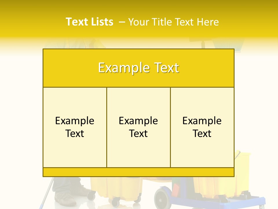 Casual Worker Cart PowerPoint Template