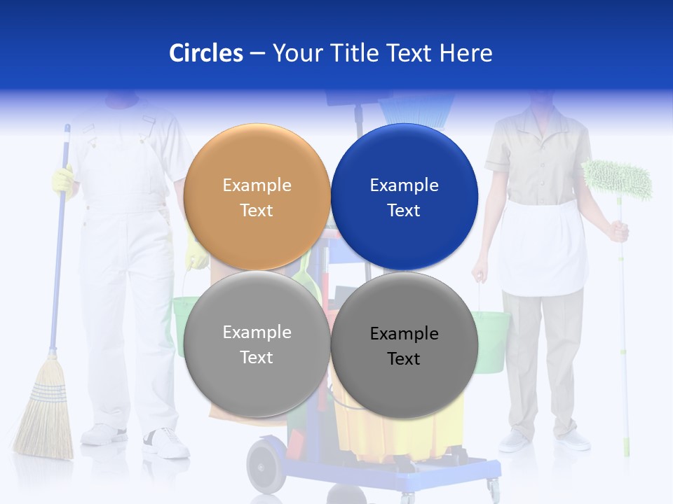 Cleaning Brush Mess PowerPoint Template