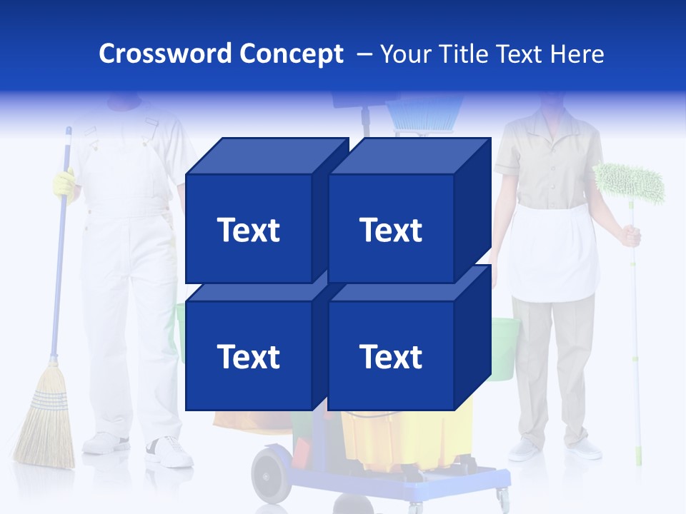Cleaning Brush Mess PowerPoint Template