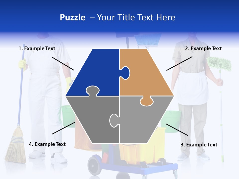 Cleaning Brush Mess PowerPoint Template