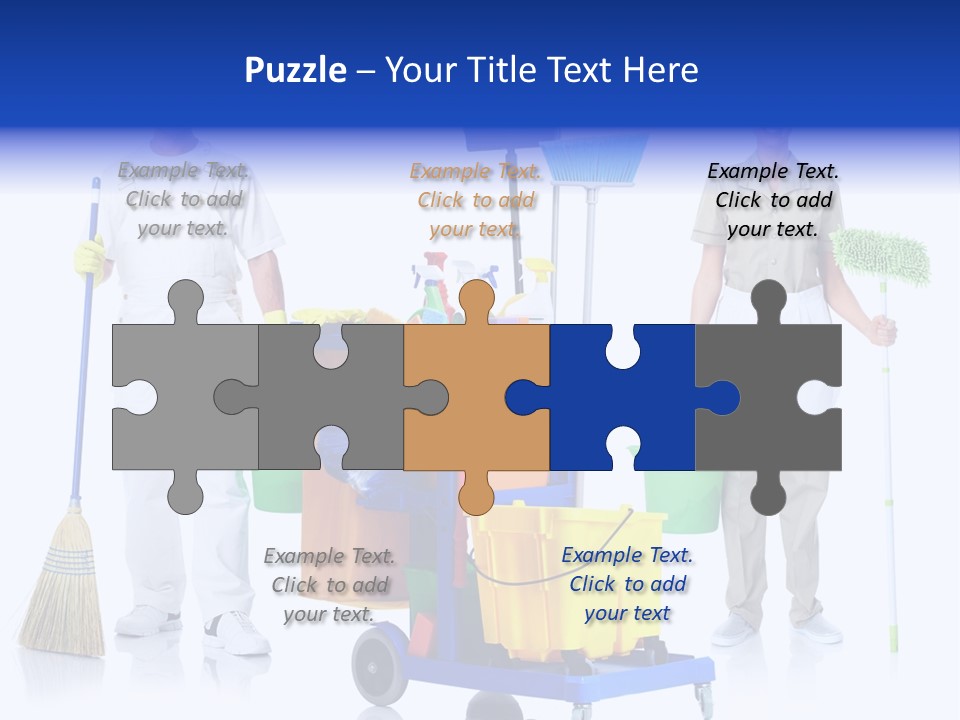 Cleaning Brush Mess PowerPoint Template