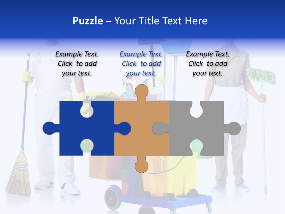 Cleaning Brush Mess PowerPoint Template