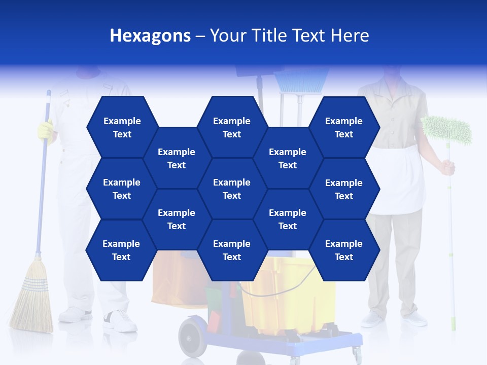 Cleaning Brush Mess PowerPoint Template