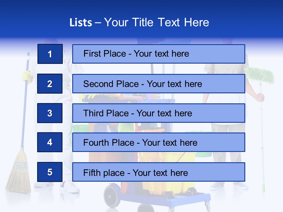 Cleaning Brush Mess PowerPoint Template