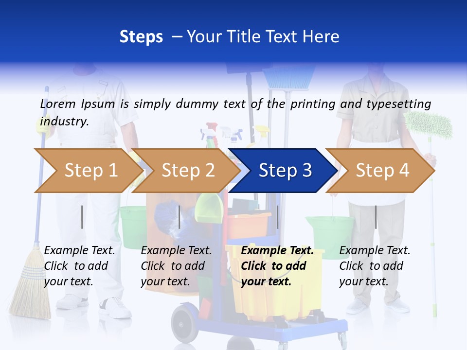 Cleaning Brush Mess PowerPoint Template