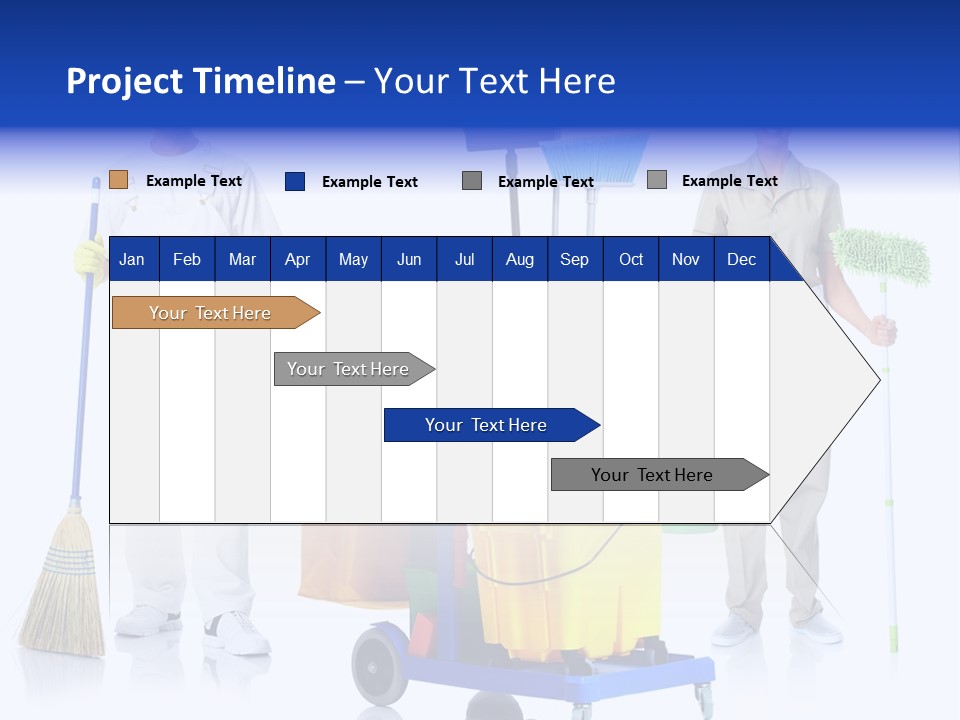 Cleaning Brush Mess PowerPoint Template