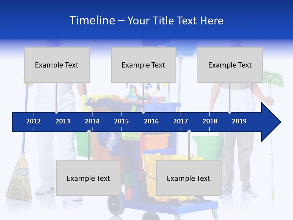 Cleaning Brush Mess PowerPoint Template