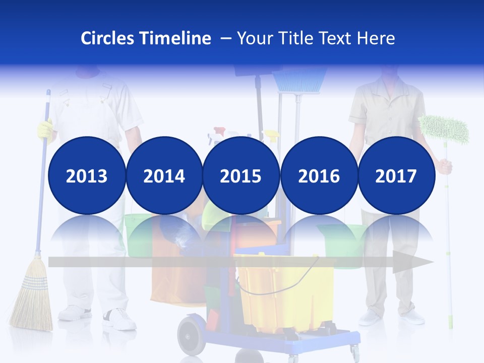 Cleaning Brush Mess PowerPoint Template