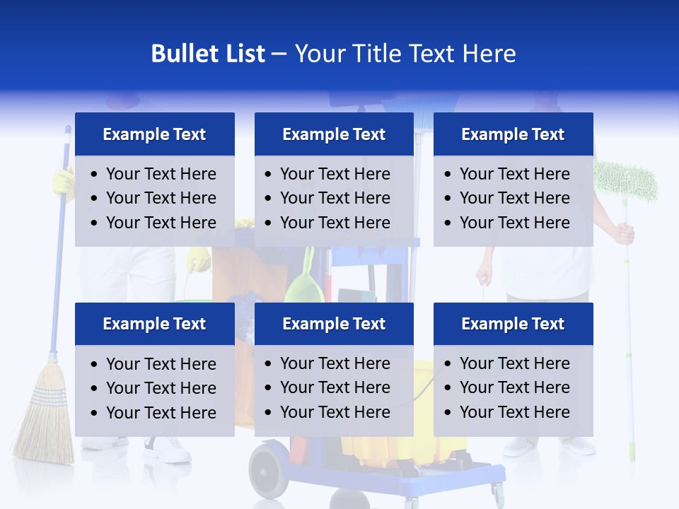 Cleaning Brush Mess PowerPoint Template