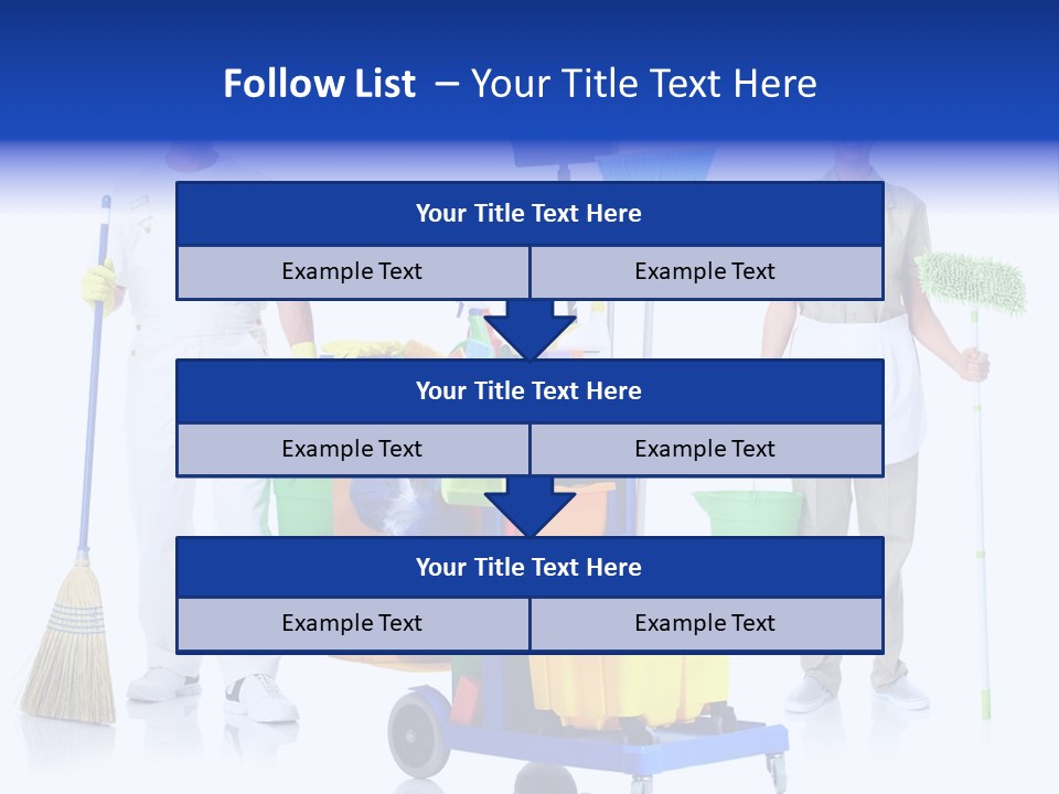 Cleaning Brush Mess PowerPoint Template