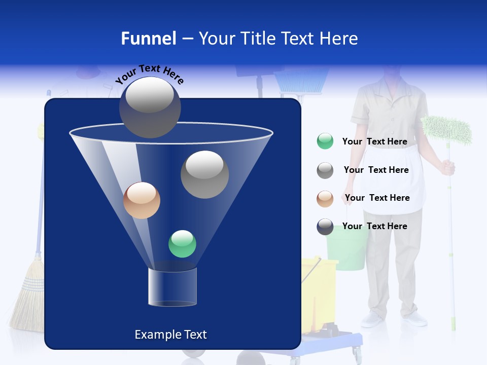 Cleaning Brush Mess PowerPoint Template