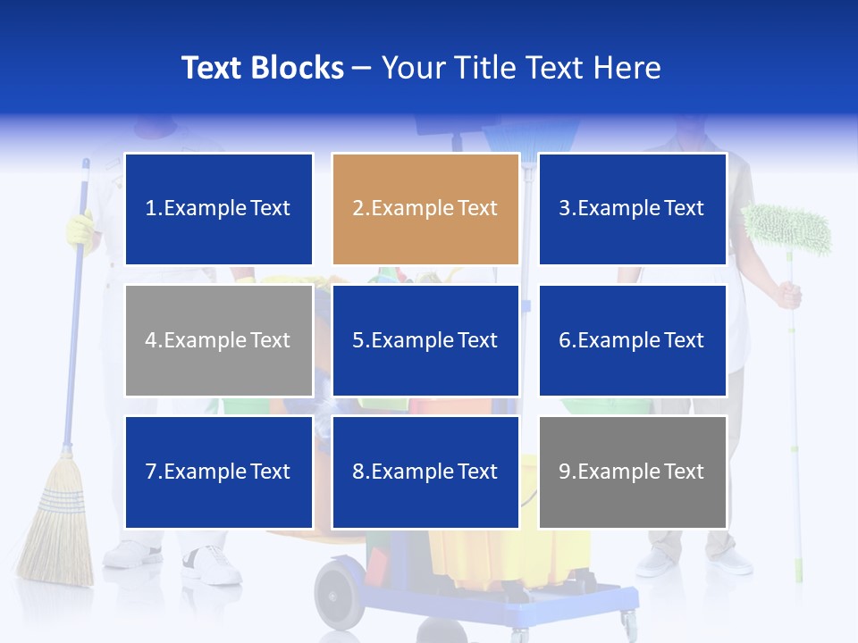 Cleaning Brush Mess PowerPoint Template