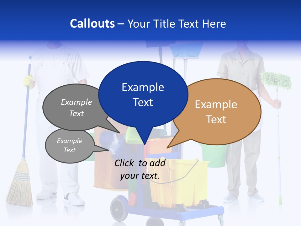 Cleaning Brush Mess PowerPoint Template