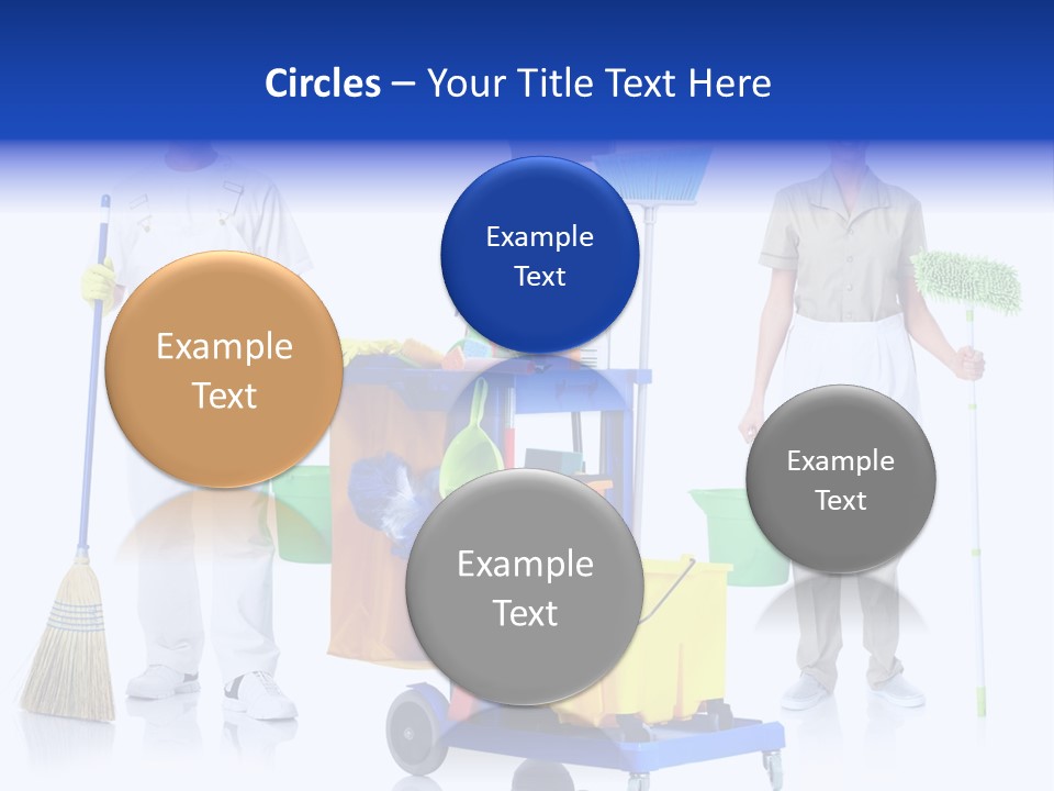 Cleaning Brush Mess PowerPoint Template