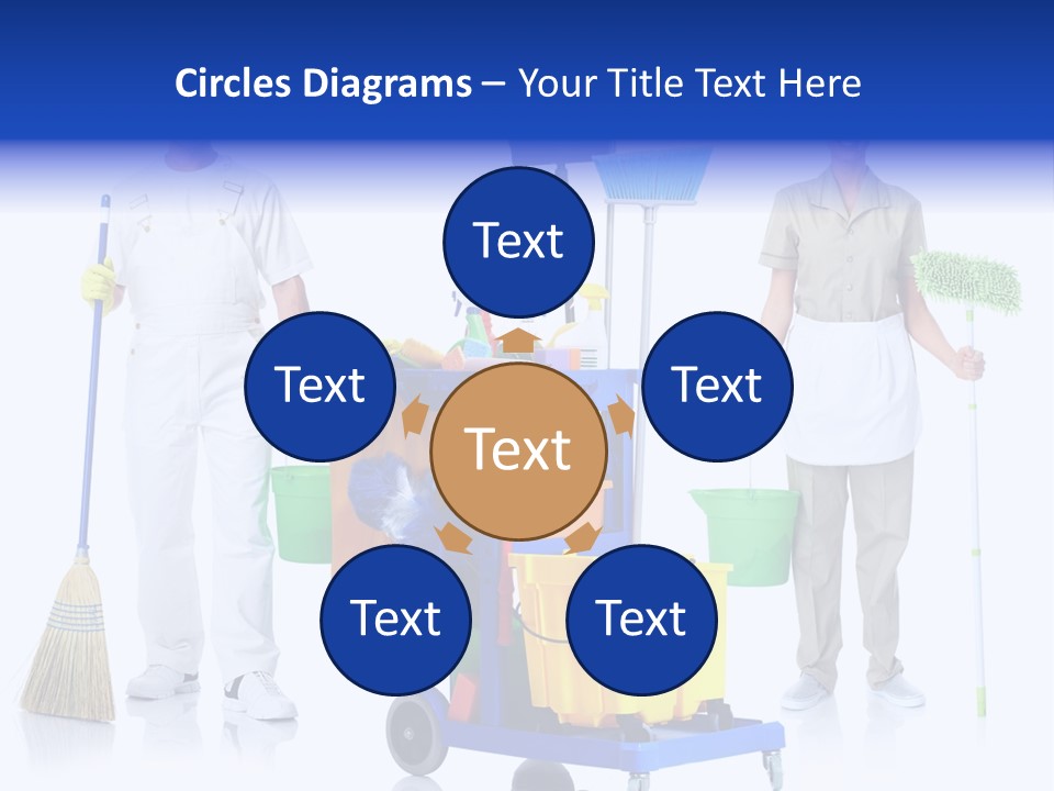 Cleaning Brush Mess PowerPoint Template